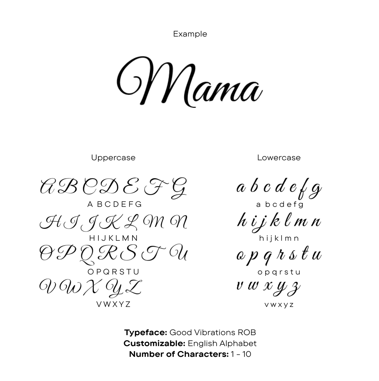 OnMe Custom Name Necklace