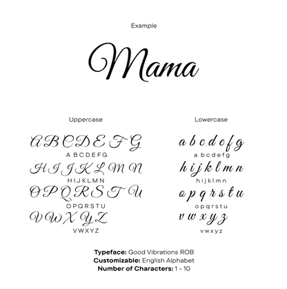 OnMe Custom Name Necklace