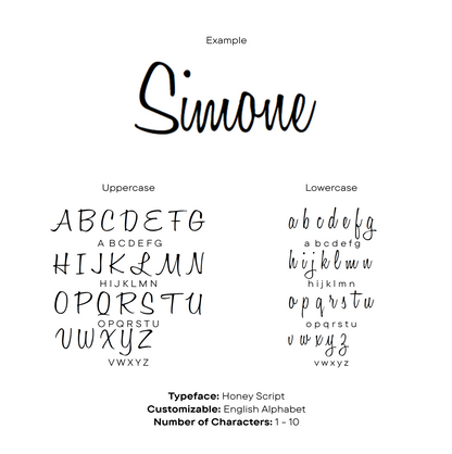 OnMe Custom Name Necklace