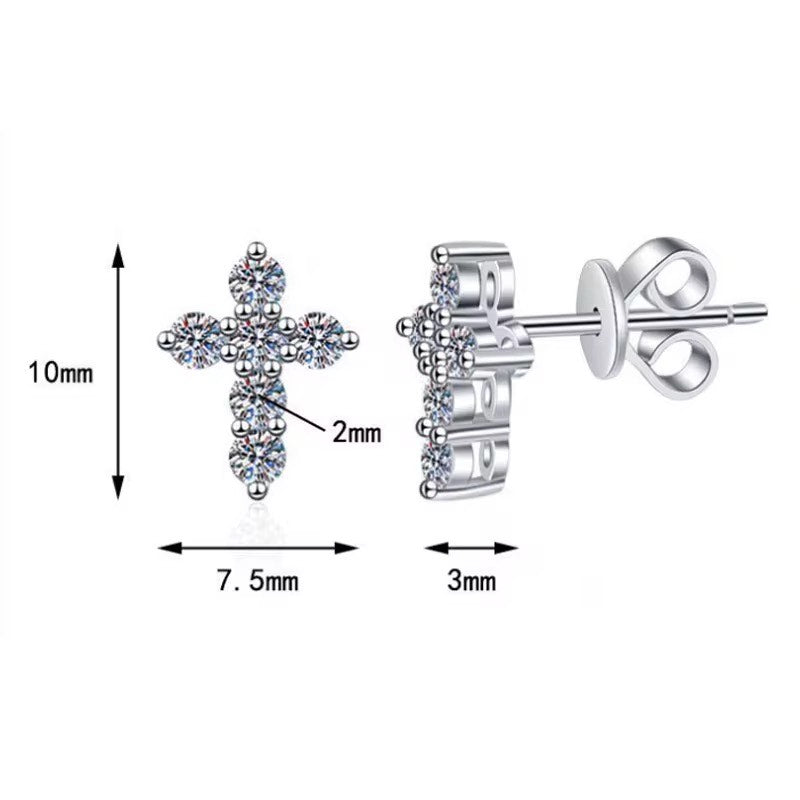 OnMe Cross Earrings