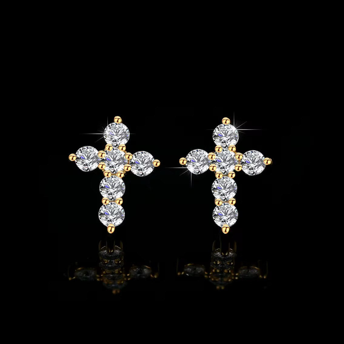 OnMe Cross Earrings