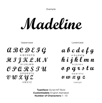 OnMe Custom Name Necklace