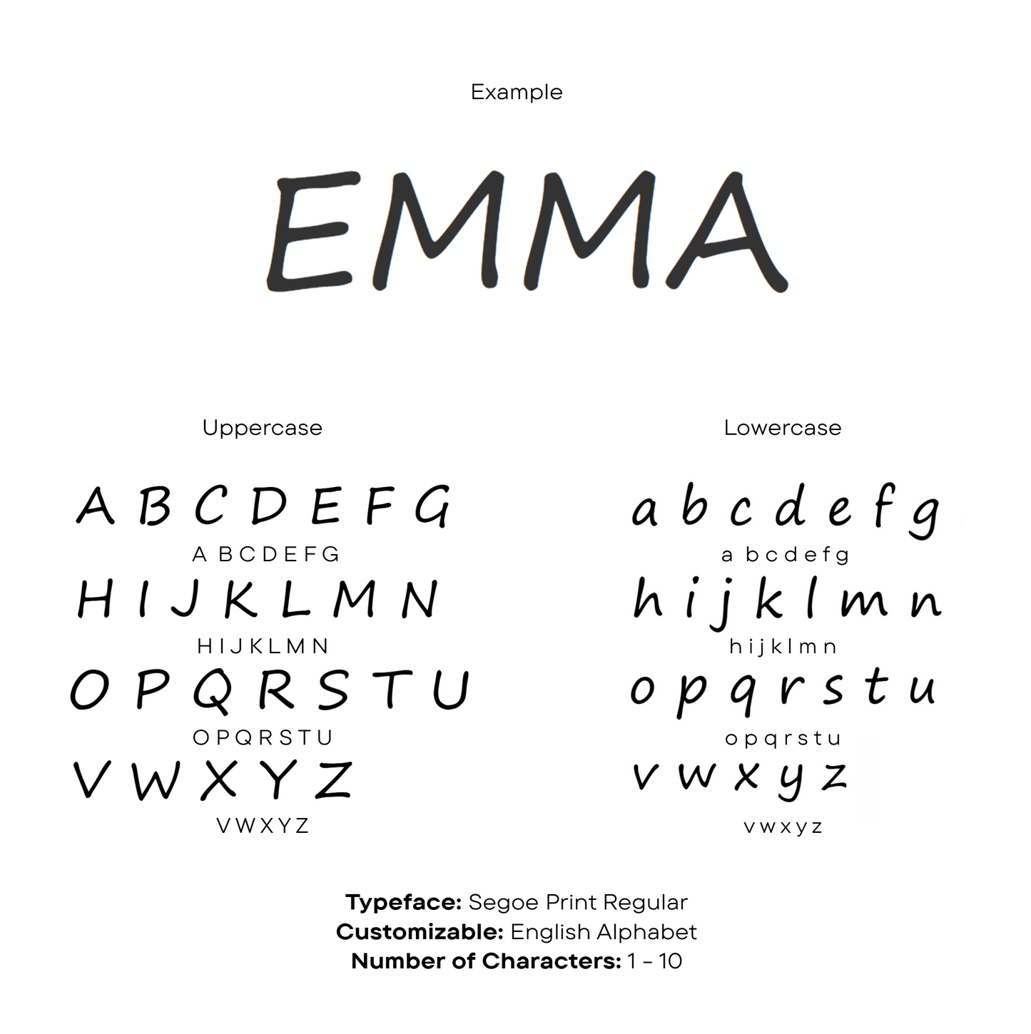 OnMe Custom Name Necklace